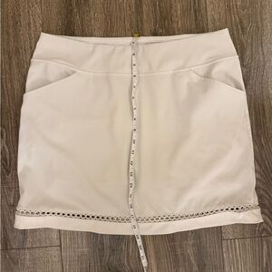 Lilly Pulitzer Cream Mini Skort